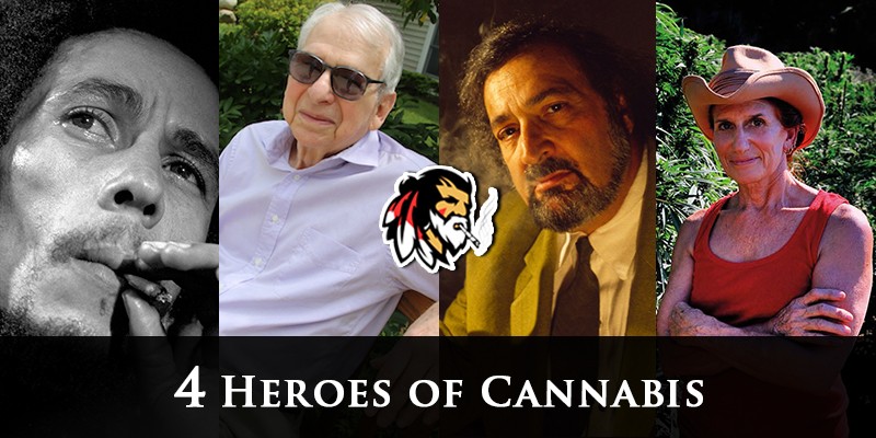 4 Heroes of Cannabis