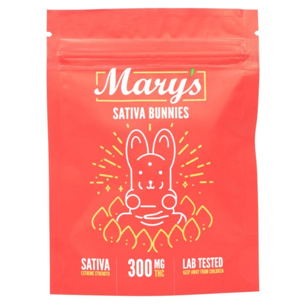 Mary's Extreme Strength Sativa Gummy Bunnies
