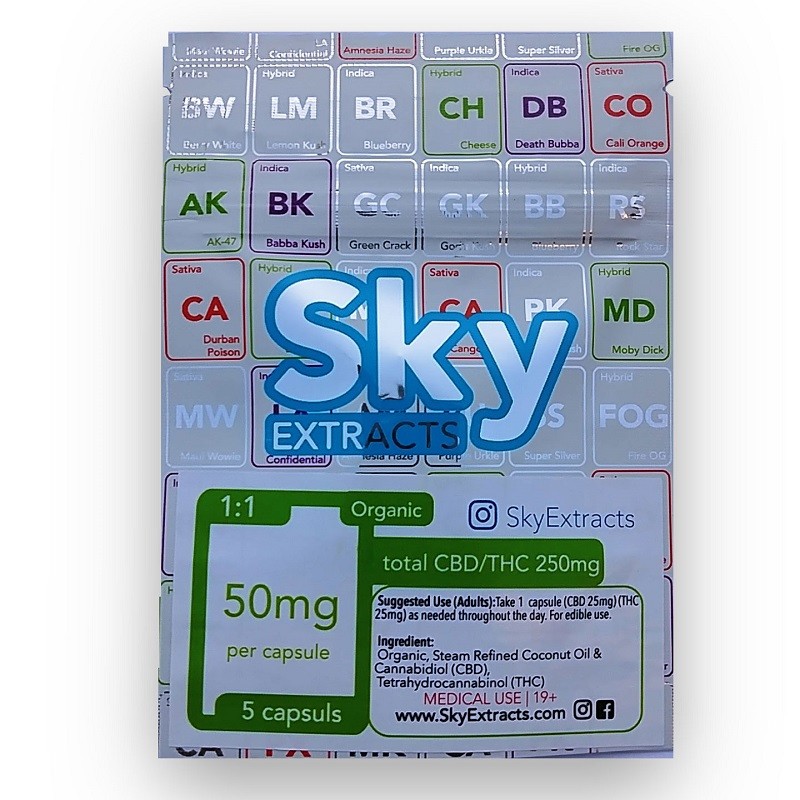 Sky Extracts Capsules – 1:1