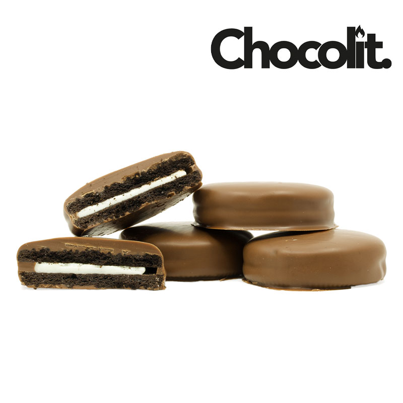 Chocolit Milk Chocolate Covered Cookies 400mg