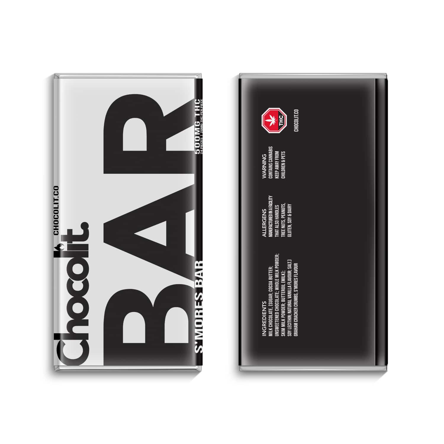 Chocolit S’mores Chocolate Bar 500mg