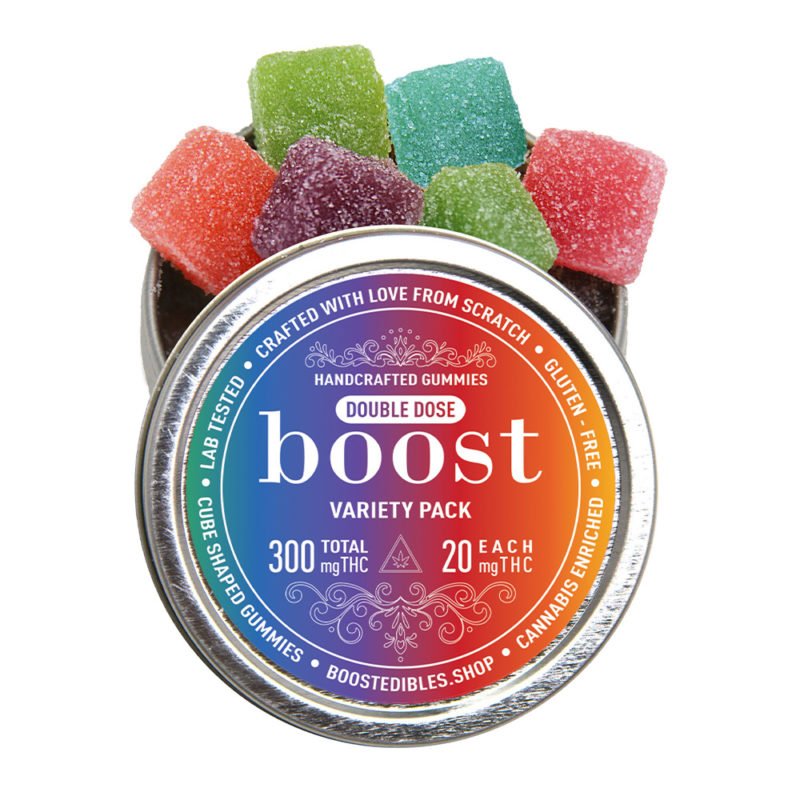 Boost THC Gummies Variety Pack 300mg