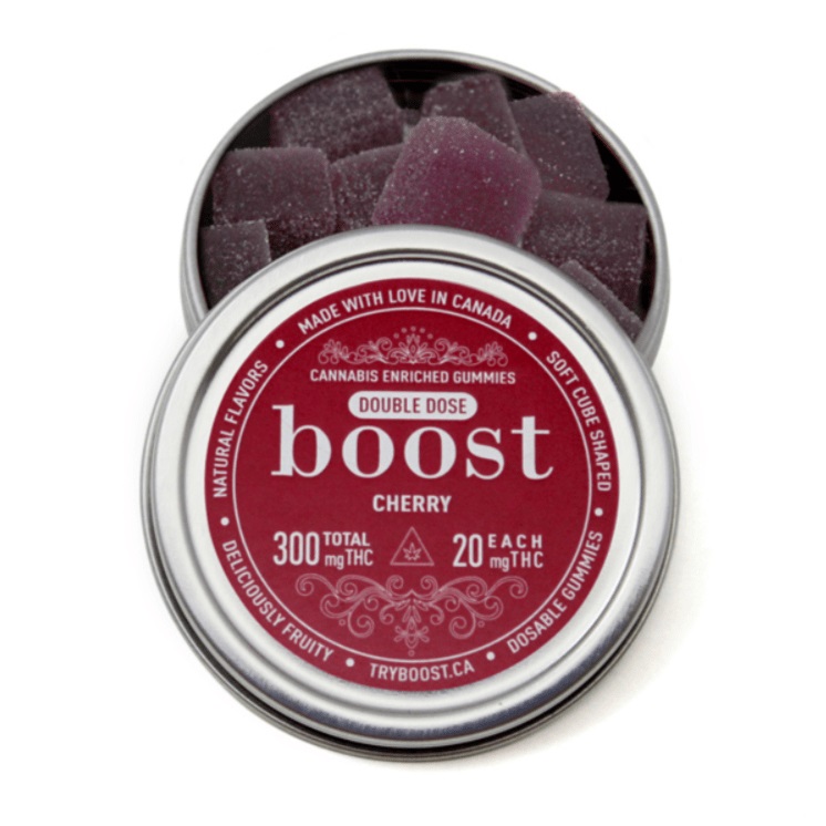 Boost Cherry Gummies 300mg THC