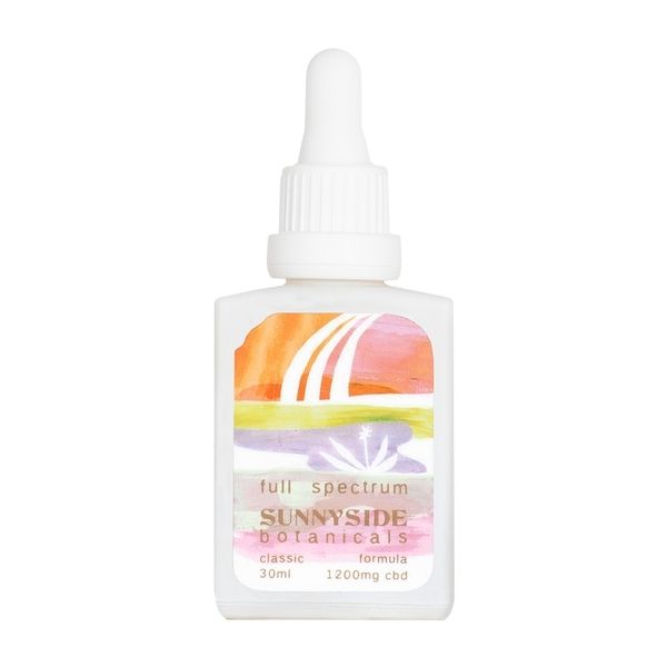 Sunnyside Botanicals - Full Spectrum CBD Tincture 30ml