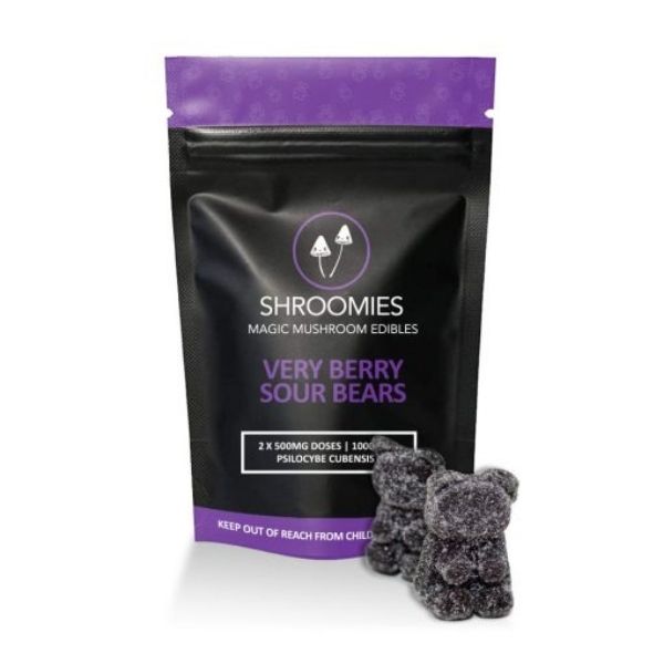 Shroomies – Gummy Bears Very Berry 1000mg