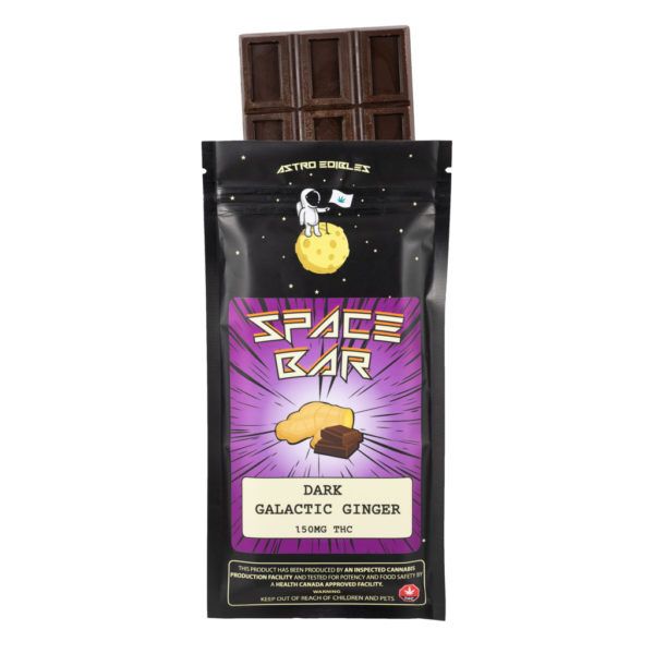 Astro Edibles Space Bar Dark Galactic Ginger 150mg