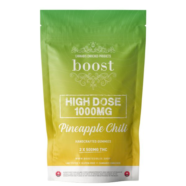 Boost High Dose Pineapple Chili 1000mg THC