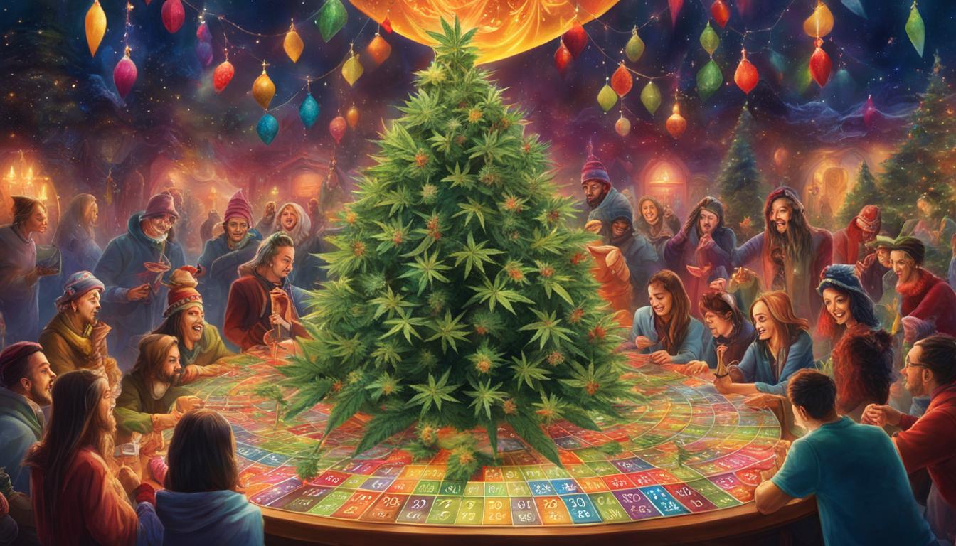 color cannabis advent calendar