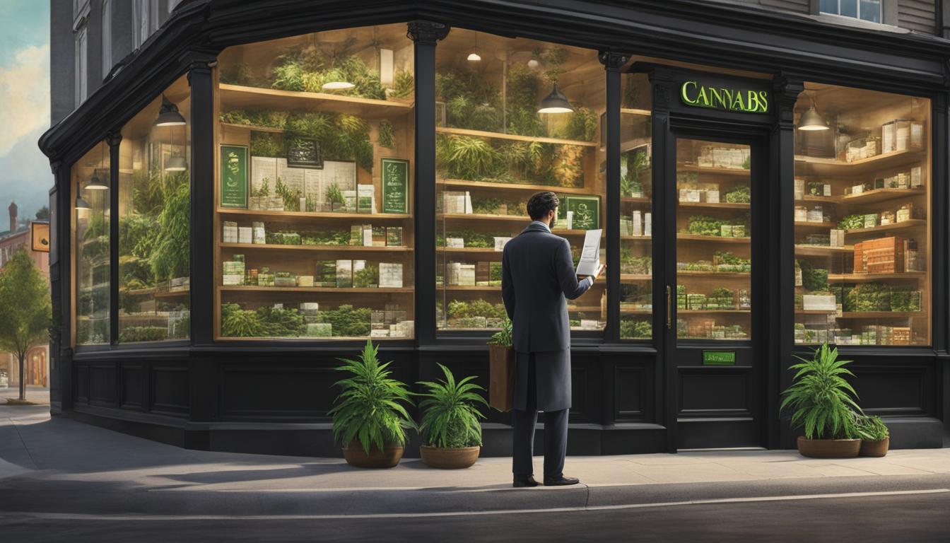 evaluating a cannabis store