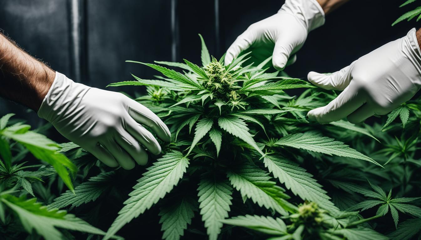 harvest cannabis