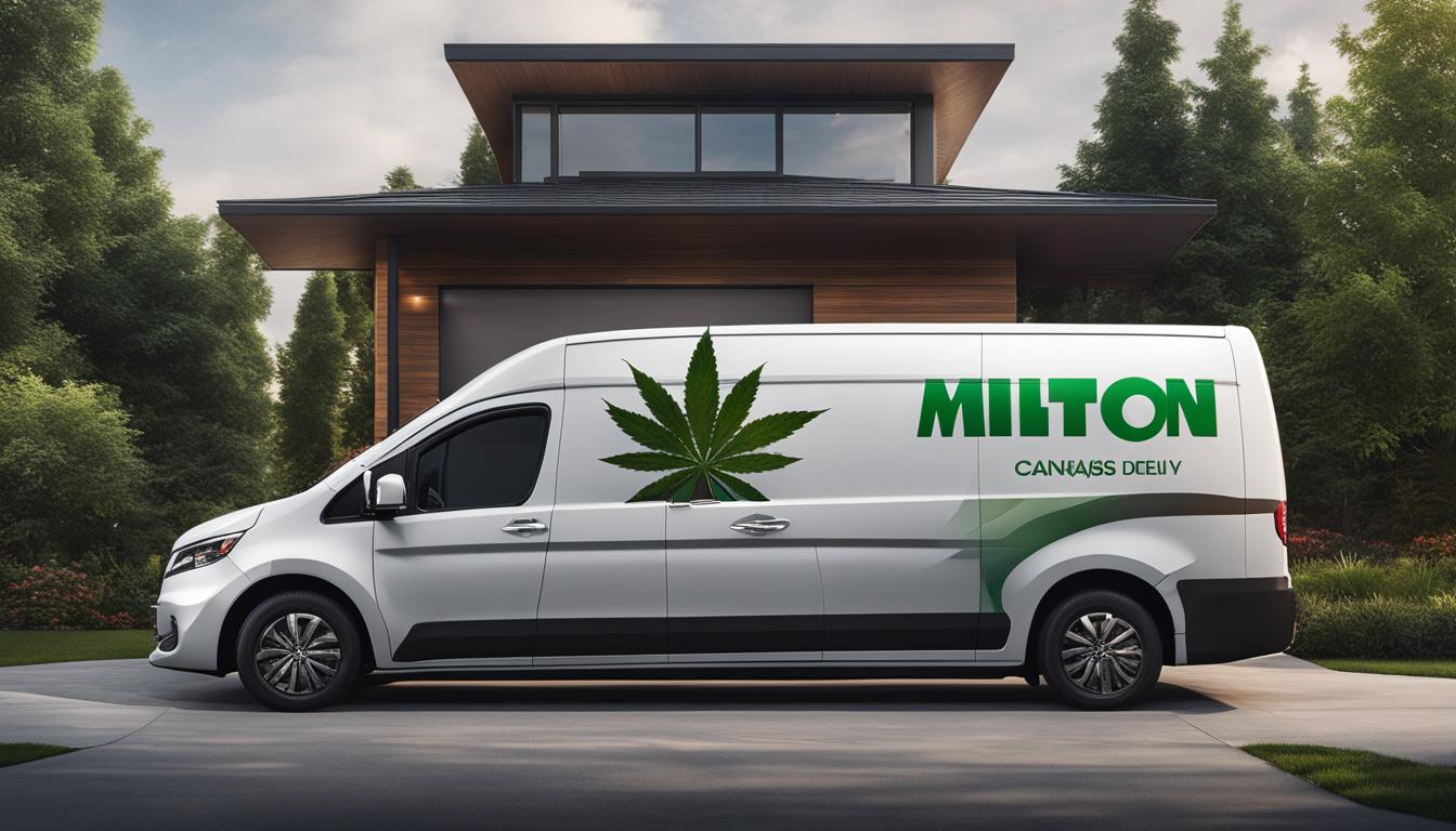 milton cannabis delivery service
